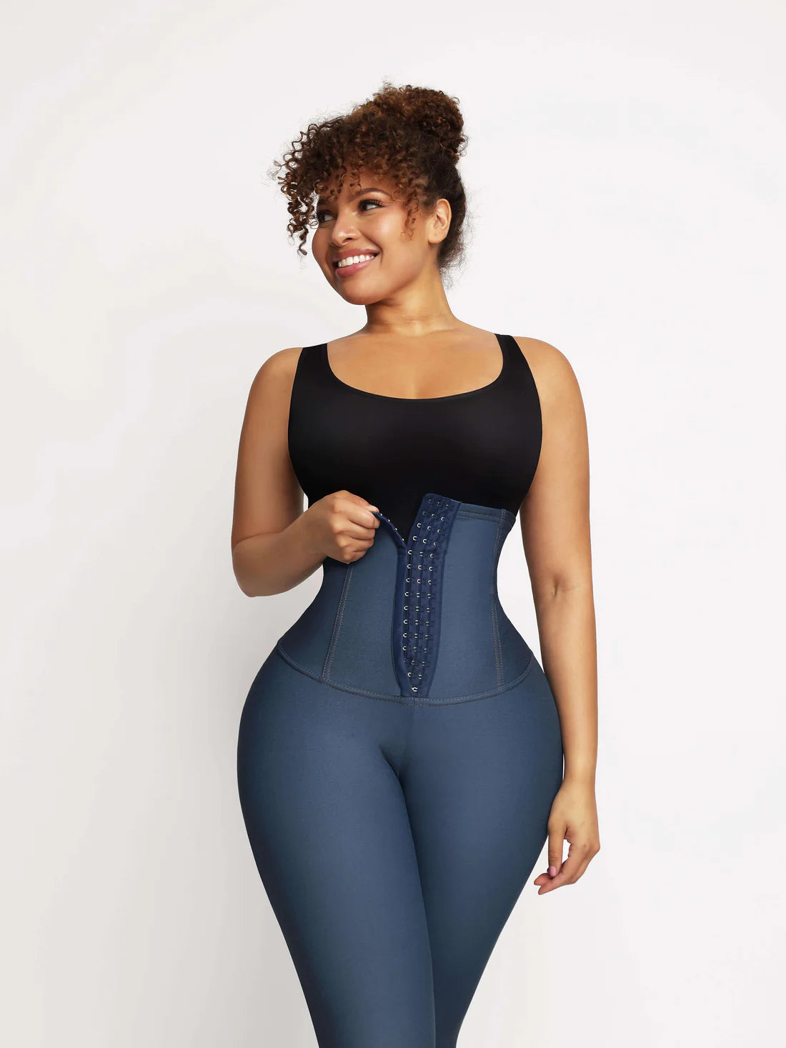 DENIM WAIST SNATCHER LEGGINGS