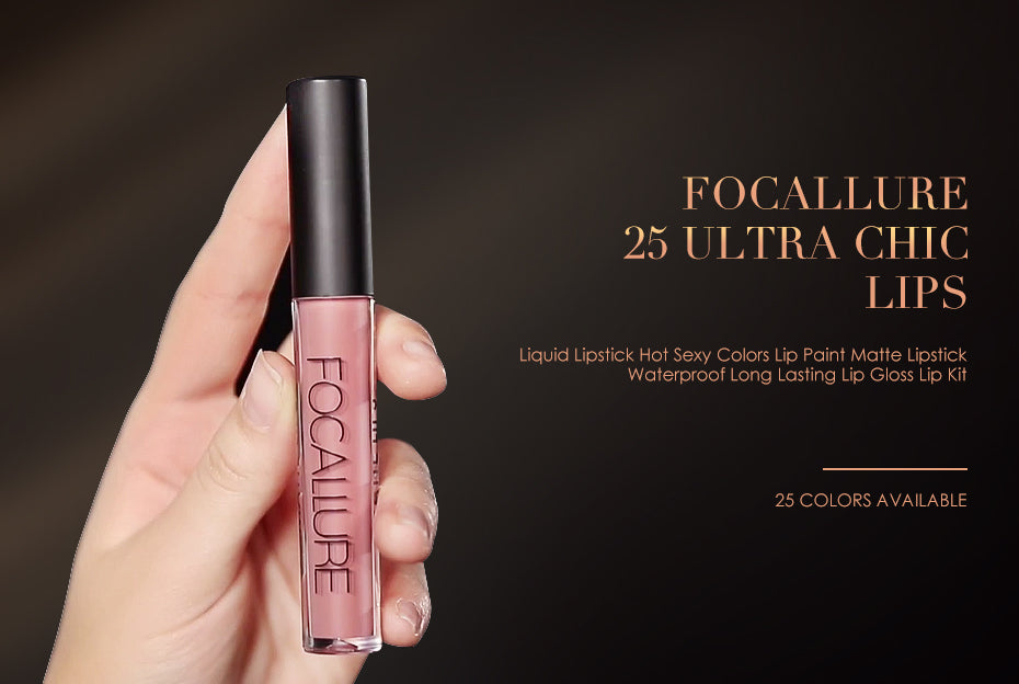 FOCALLURE MATTE ULTRA CHIC Transfer-Proof Liquid Lipstick