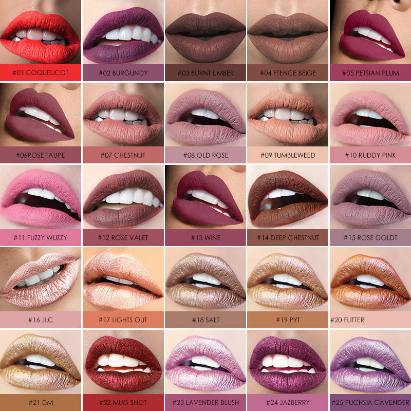 FOCALLURE MATTE ULTRA CHIC Transfer-Proof Liquid Lipstick