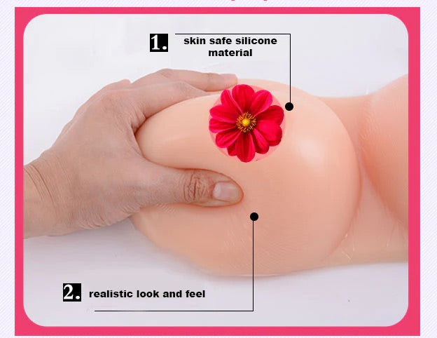 INVISIBLE STRAP FULL SILICONE BREAST BRA (A-H CUP)