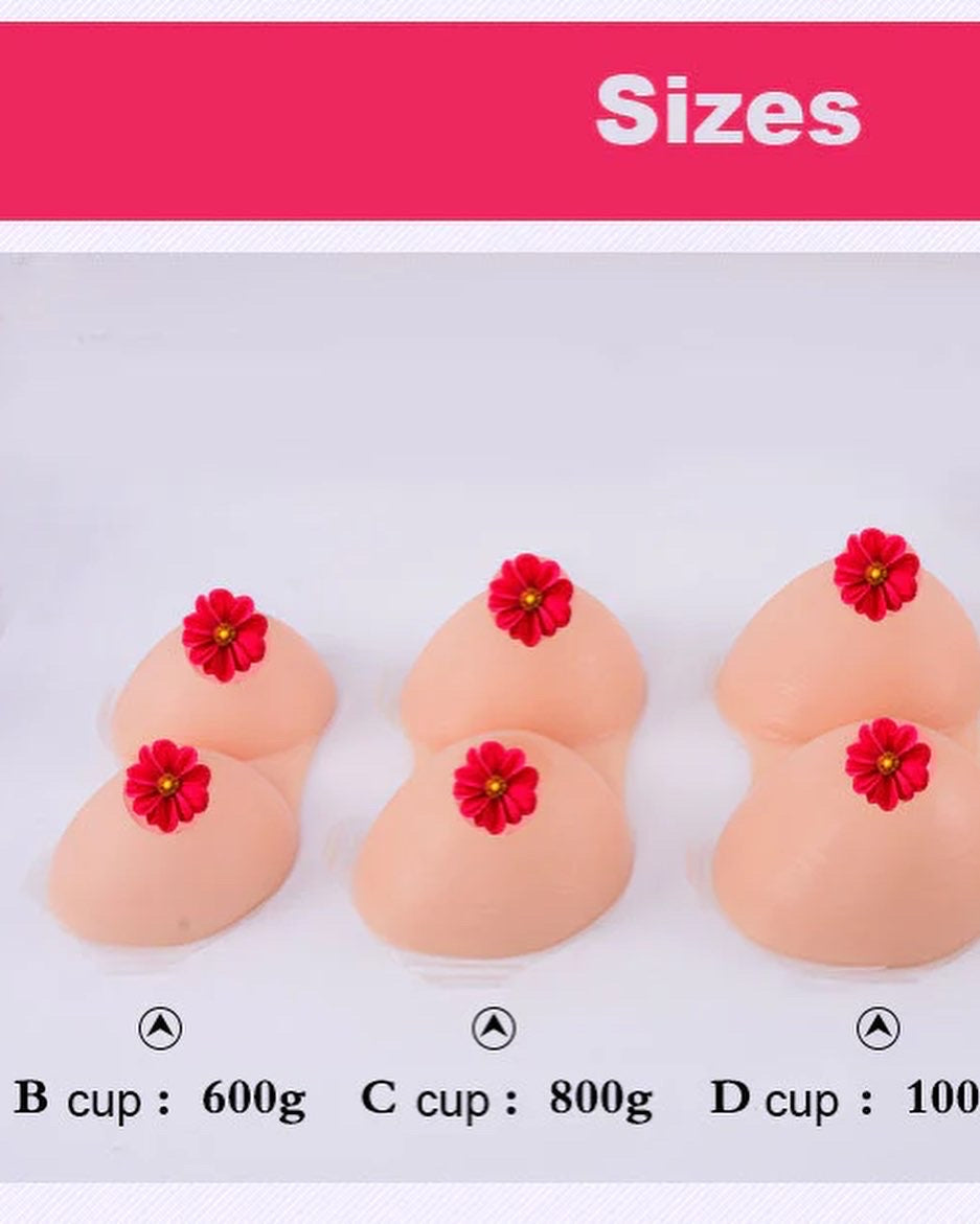 INVISIBLE STRAP FULL SILICONE BREAST BRA (A-H CUP)